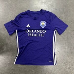 Adidas Orlando City purple soccer jersey